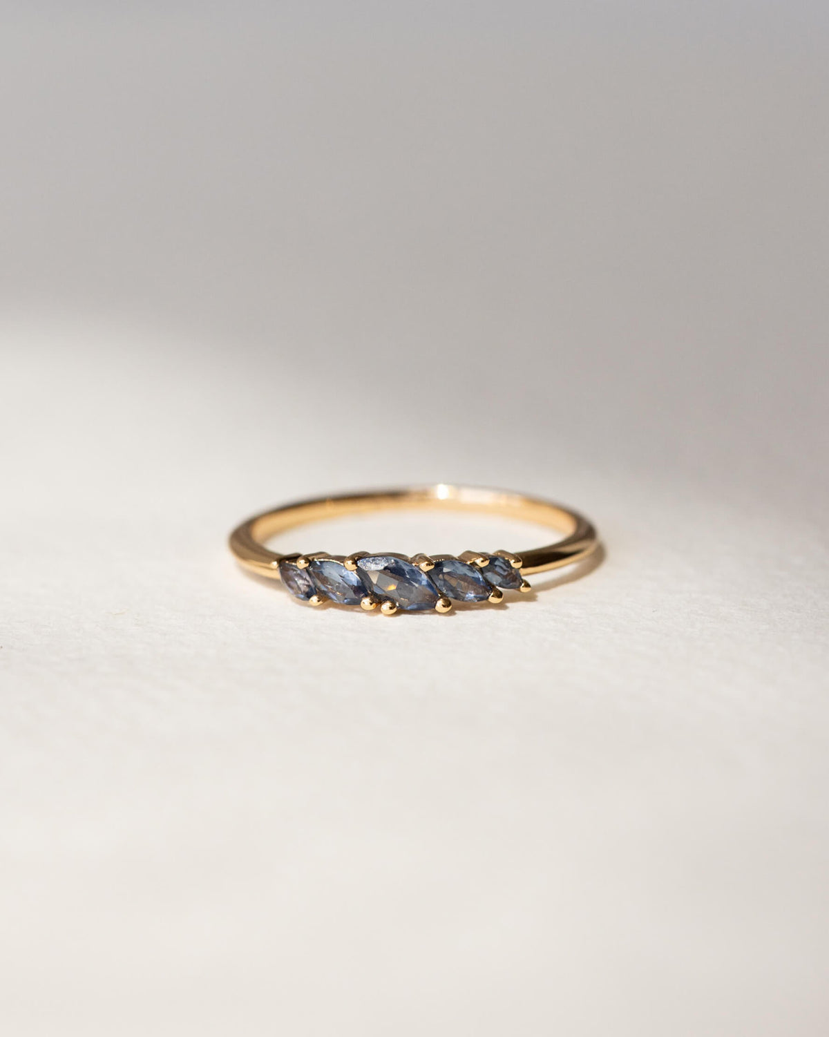 Aura Birthstone Marquise Ring