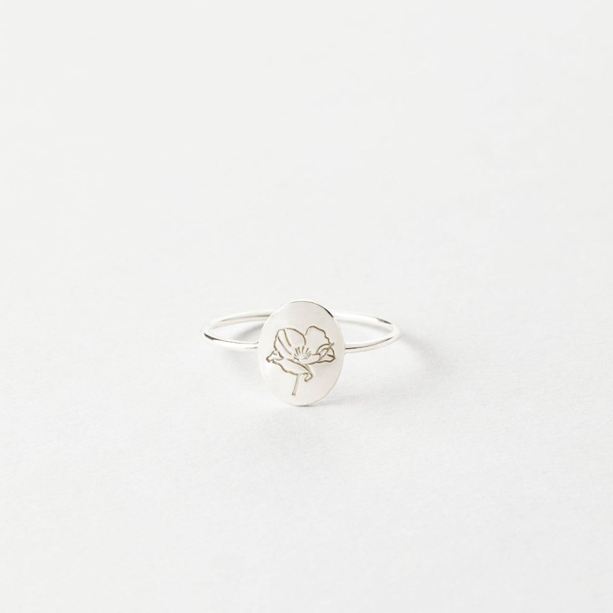 Birth Flower Ring
