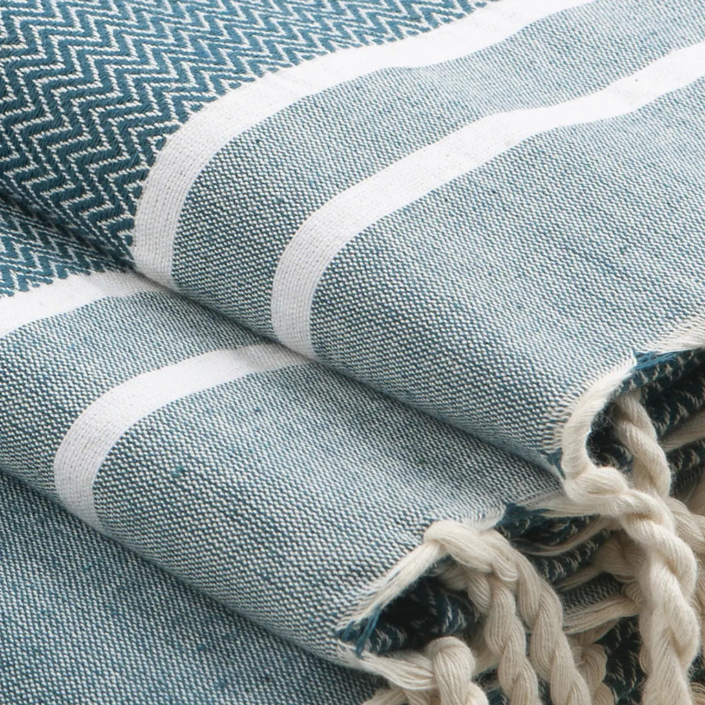 Cotton Bath Fouta Set (1+2) 100x200 + 2(50x80) STOCKHOLM