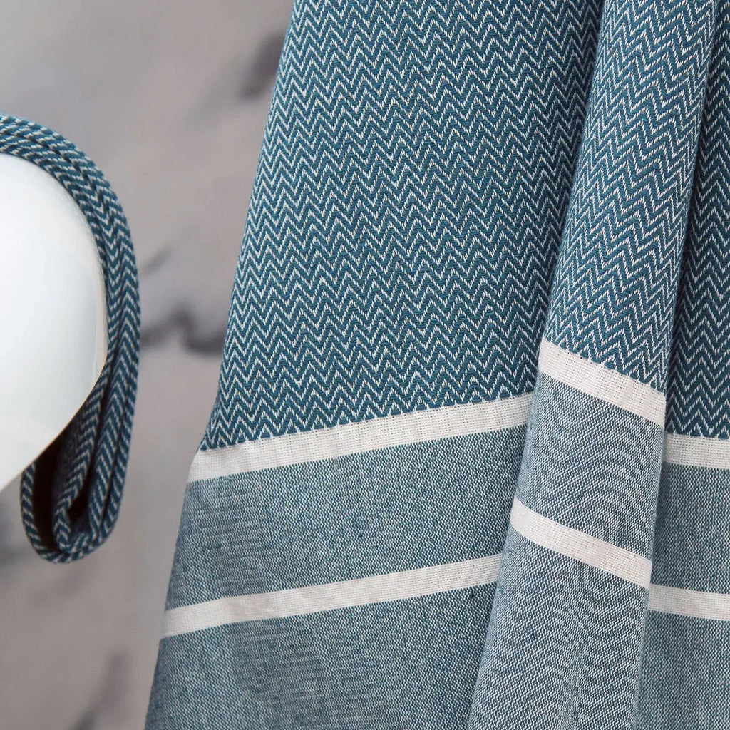 Cotton Bath Fouta Set (1+2) 100x200 + 2(50x80) STOCKHOLM