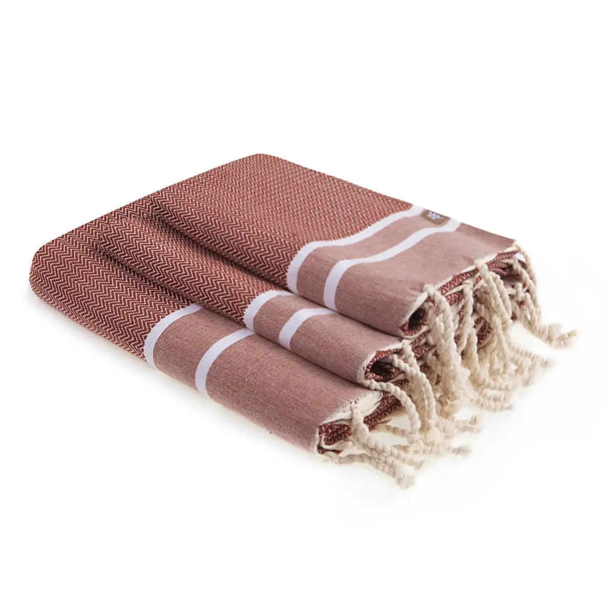 Cotton Bath Fouta Set (1+2) 100x200 + 2(50x80) STOCKHOLM