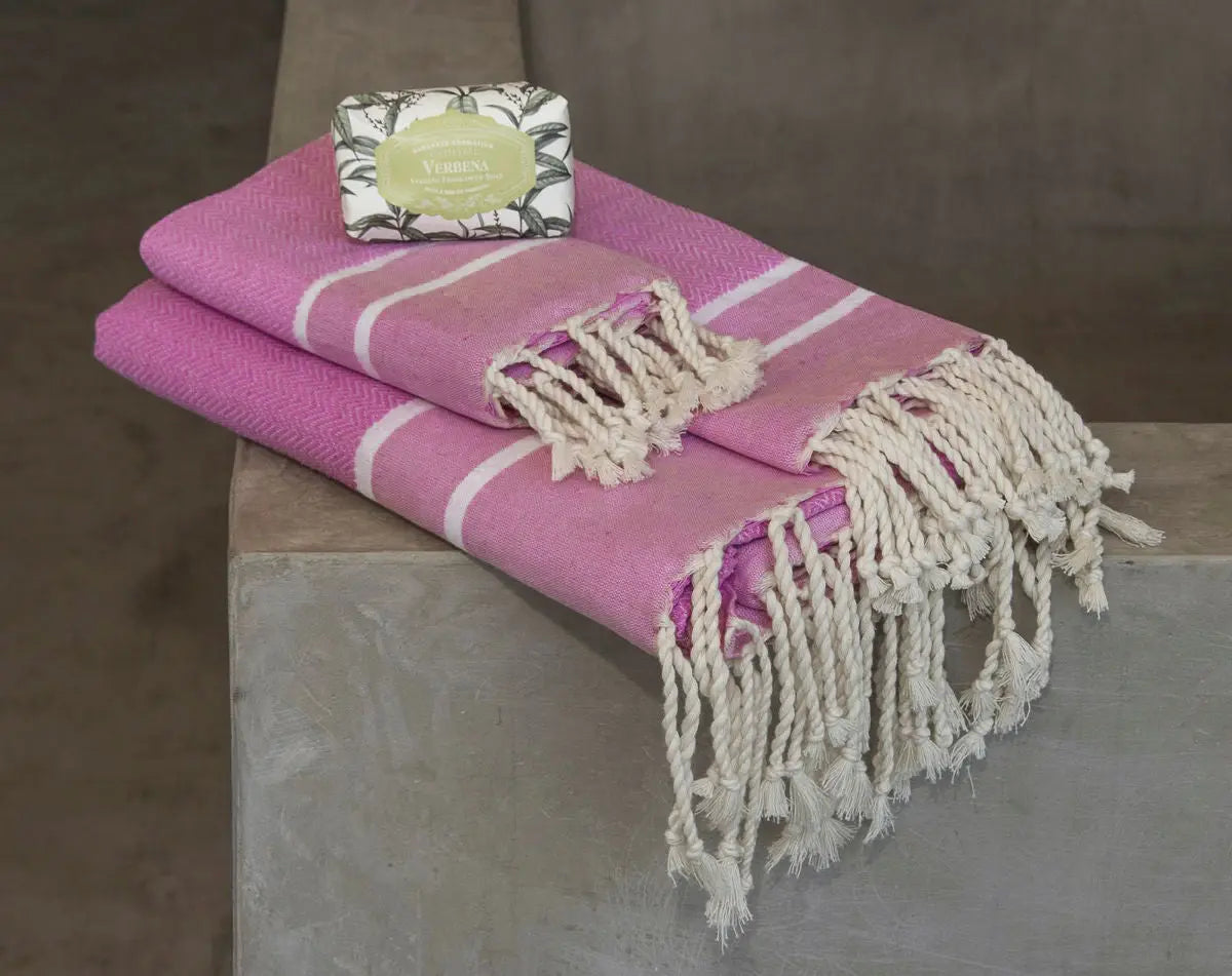 Cotton Bath Fouta Set (1+2) 100x200 + 2(50x80) STOCKHOLM