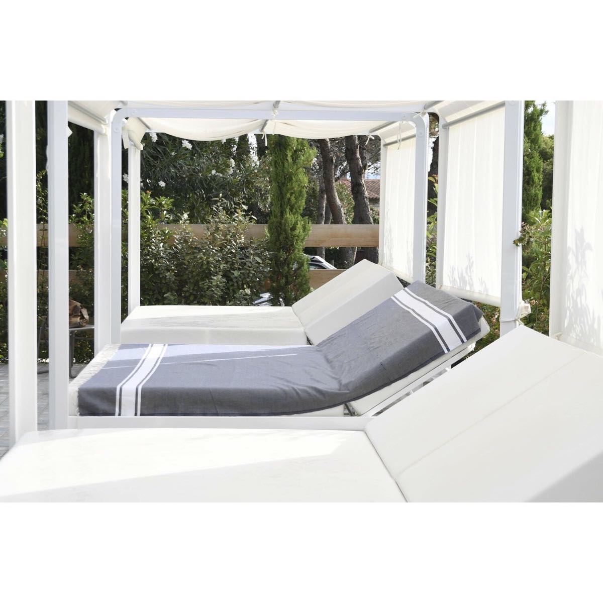 Set of 2 XXL Cotton Foutas 200x200 MALIBU