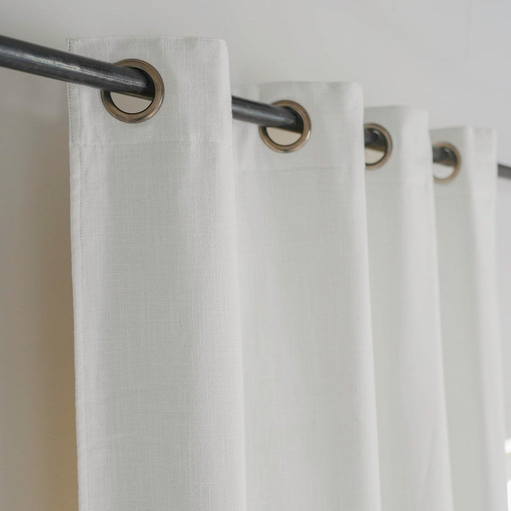 Blackout Eyelet Cotton Canvas Curtain 130x260 LOUIS