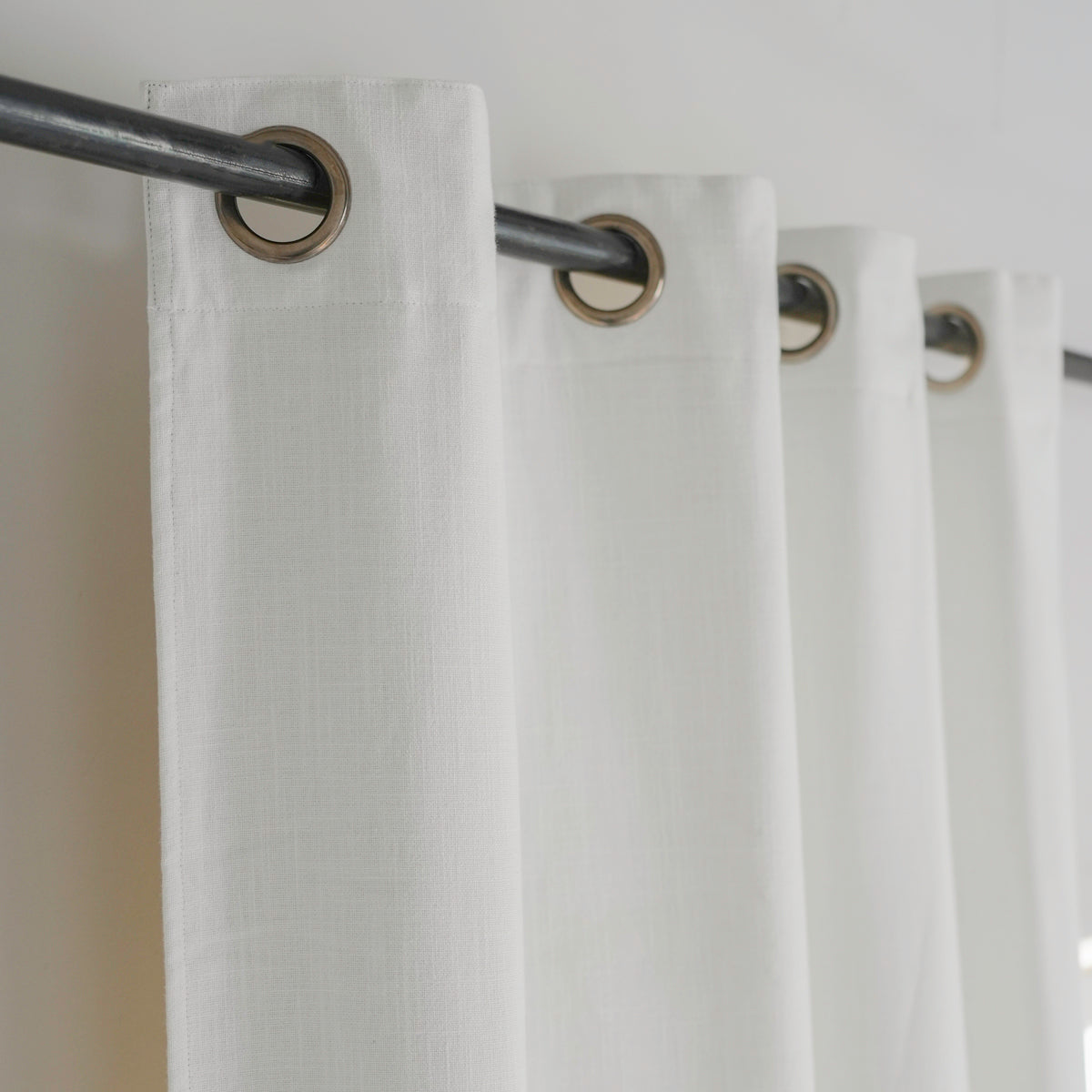 Blackout Eyelet Cotton Canvas Curtain 130x260 LOUIS