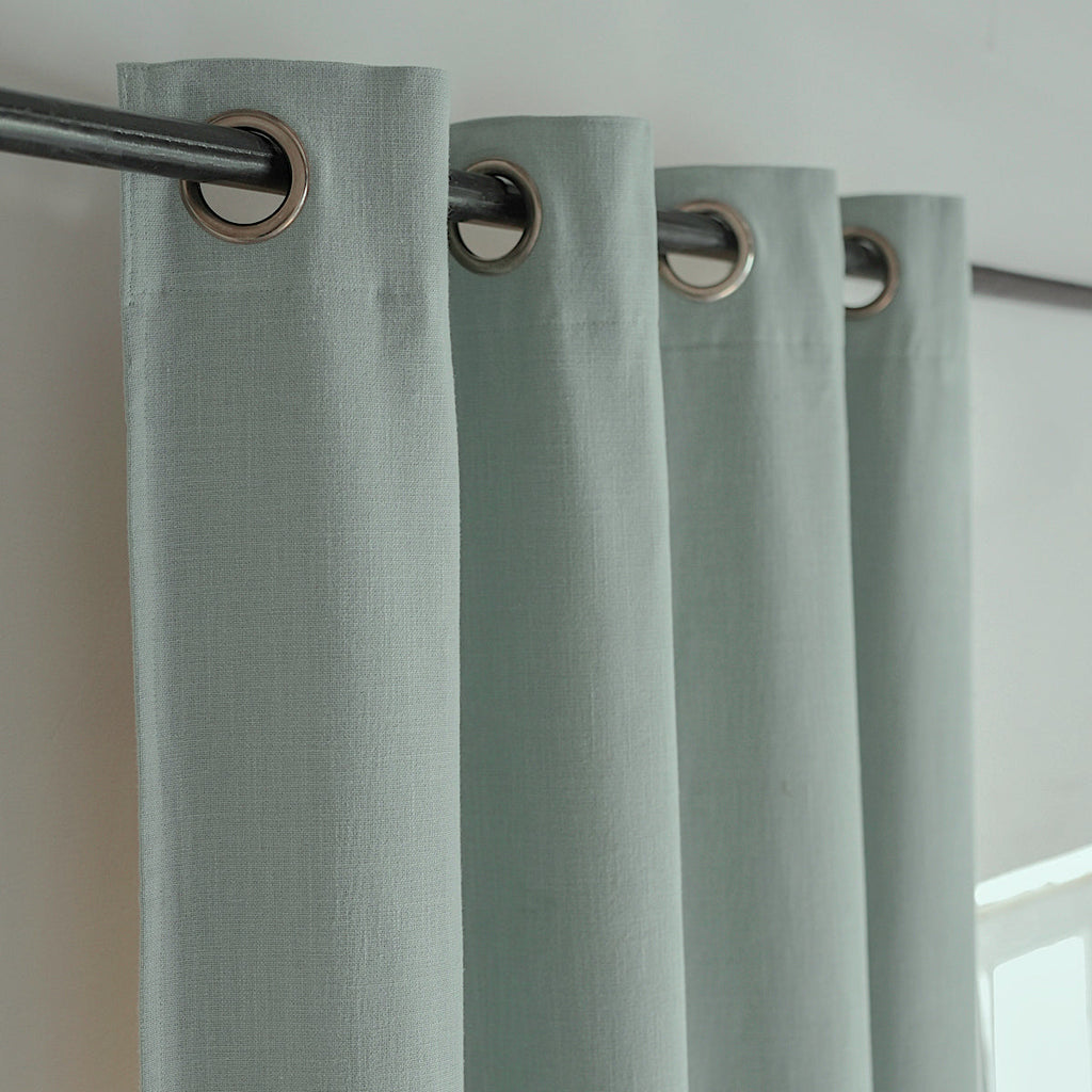 Blackout Eyelet Cotton Canvas Curtain 130x260 LOUIS