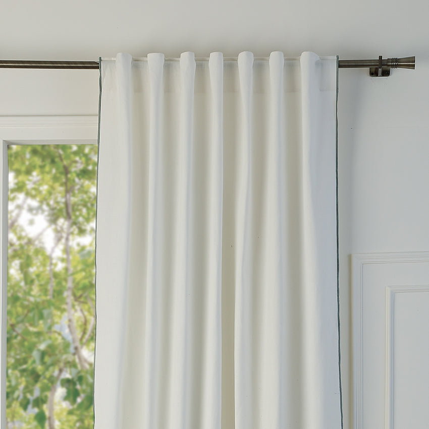 Tab Top Cotton Canvas Curtain 140x260 JULES