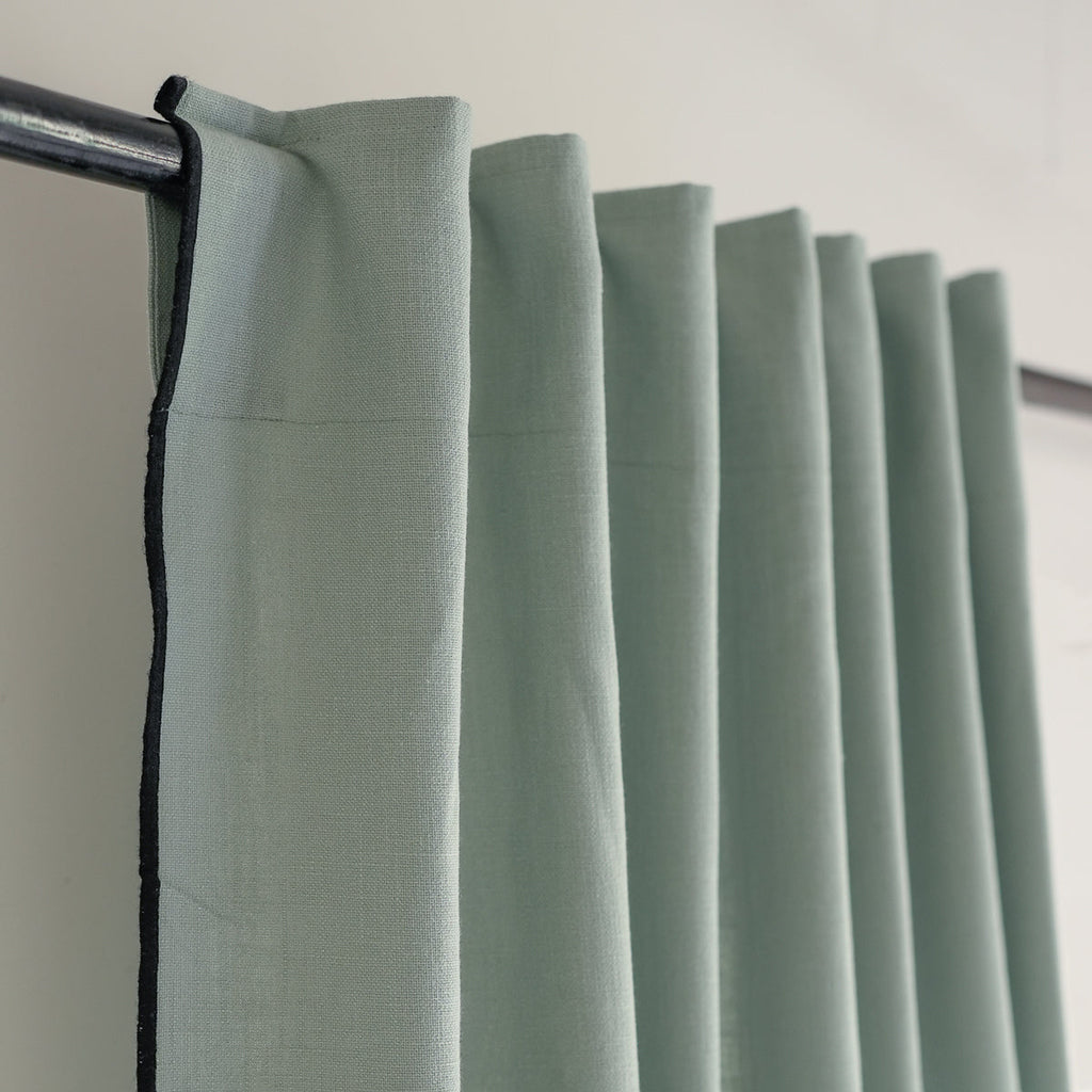 Tab Top Cotton Canvas Curtain 140x260 JULES