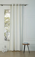 Eyelet Cotton Canvas Curtain 140x260 JULES