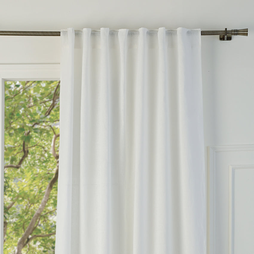 Tab Top Washed Linen Curtain 140x260 PAUL