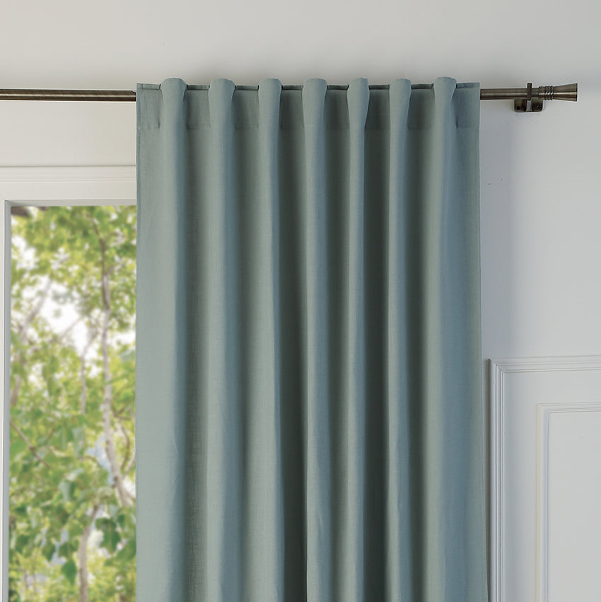 Tab Top Washed Linen Curtain 140x260 PAUL