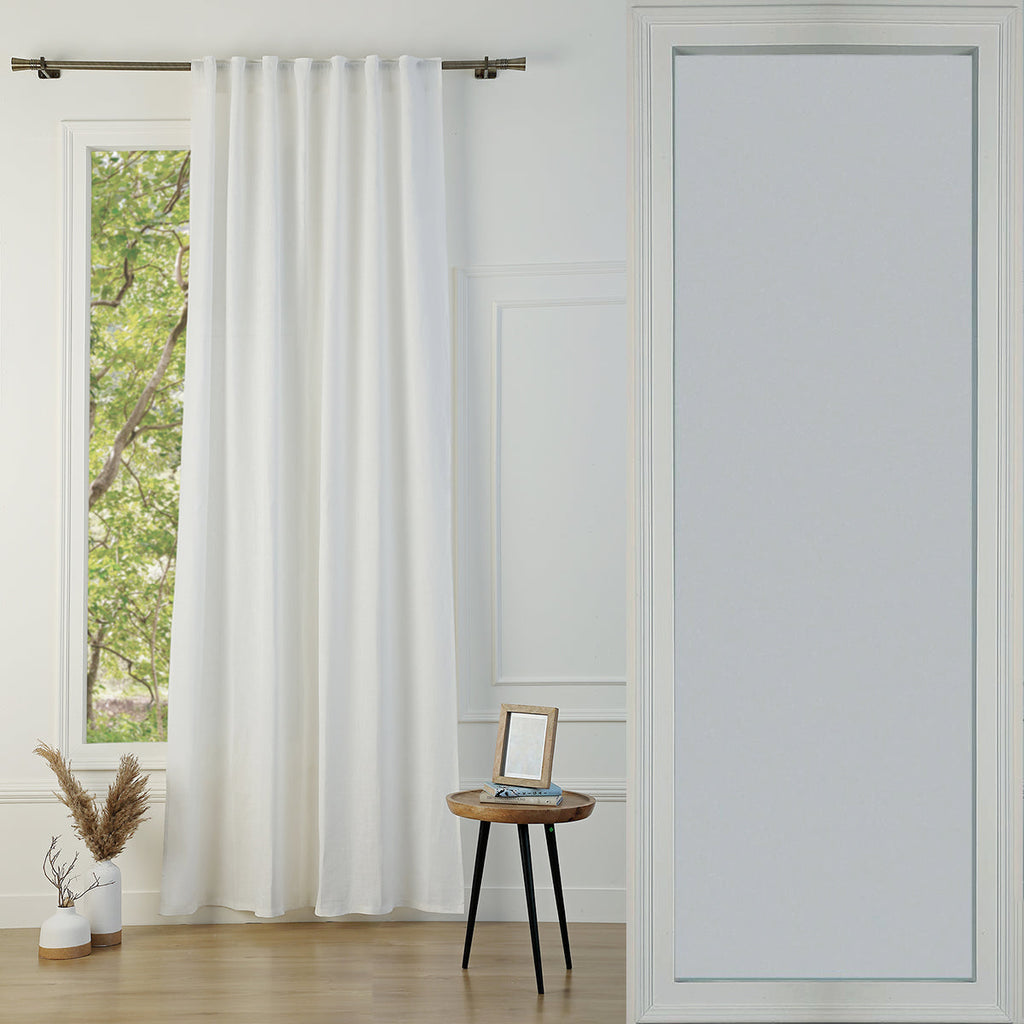 Tab Top Washed Linen Curtain 140x290 PAUL