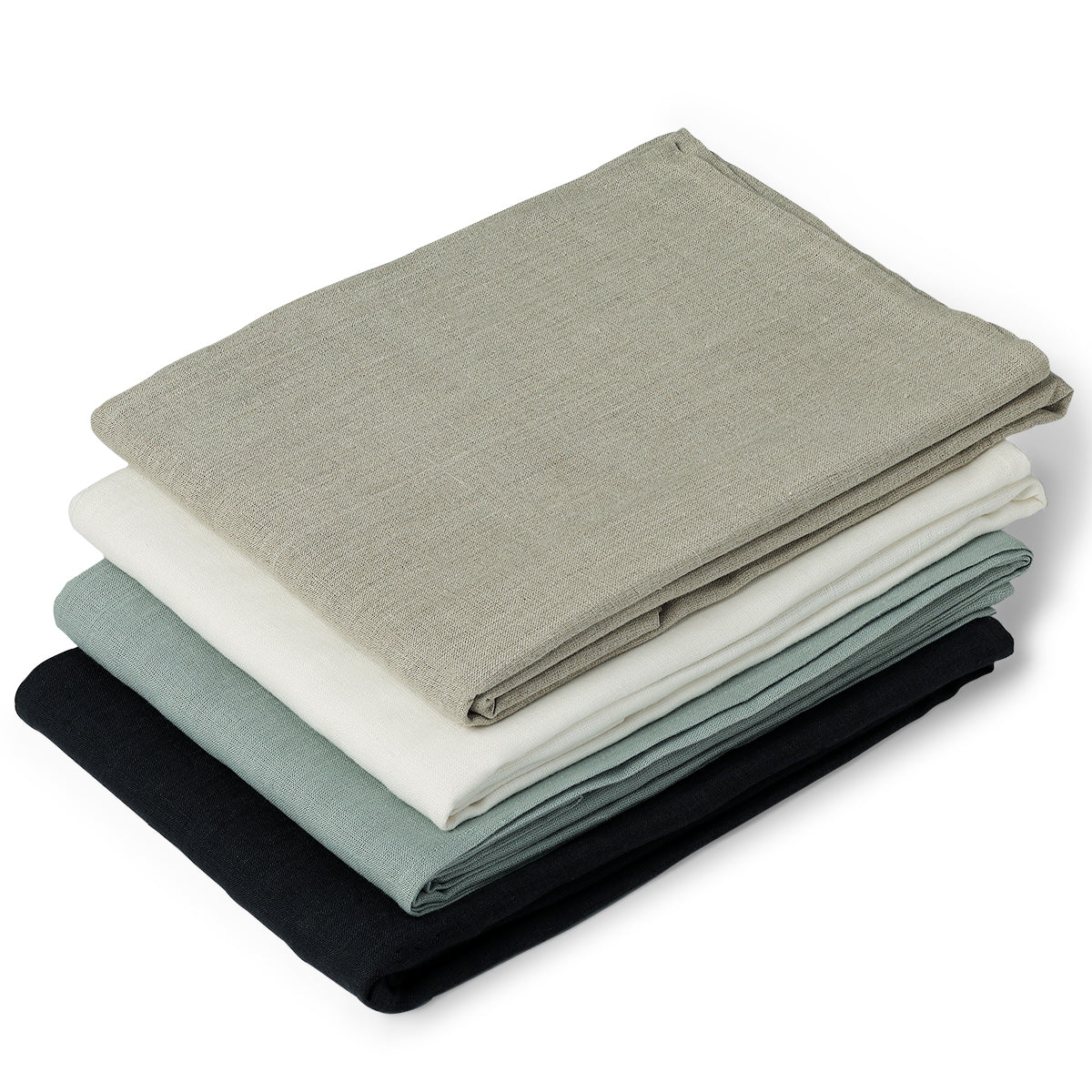 Eyelet Washed Linen Curtain 140x260 PAUL