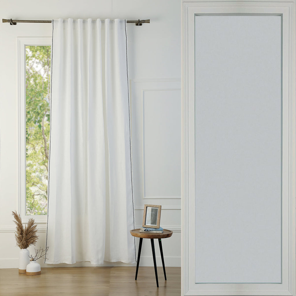 Tab Top Washed Linen Curtain 140x260 GABRIEL