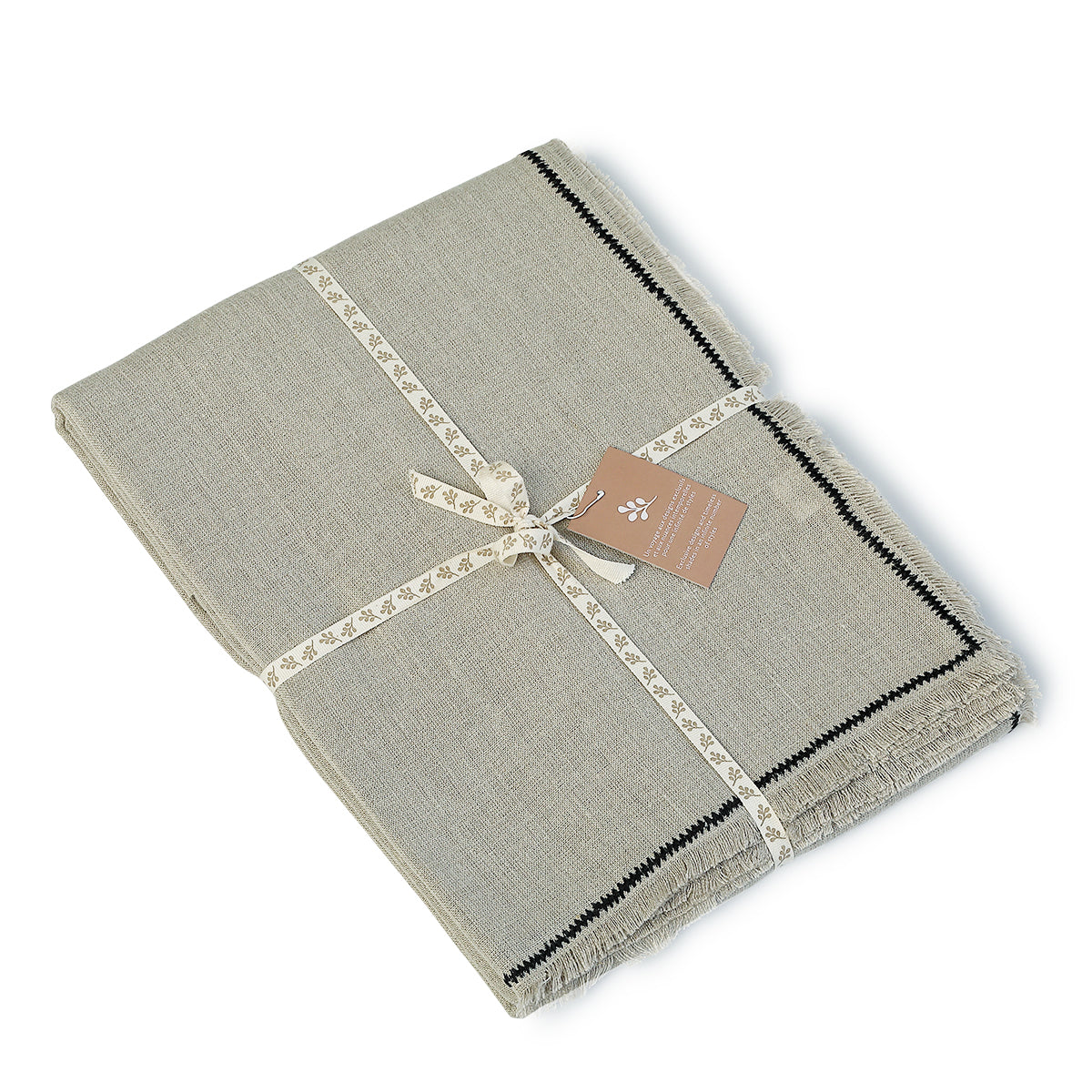 Tab Top Washed Linen Curtain 140x260 GABRIEL