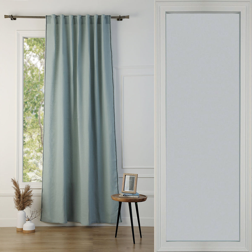 Tab Top Washed Linen Curtain 140x260 GABRIEL