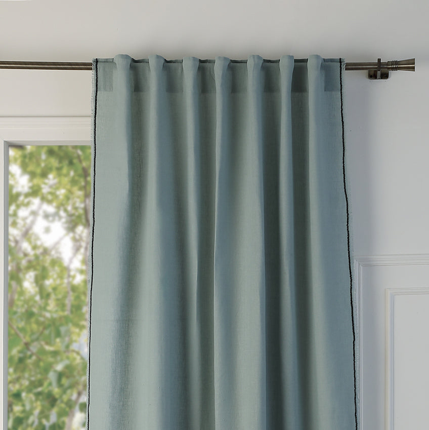 Tab Top Washed Linen Curtain 140x260 GABRIEL