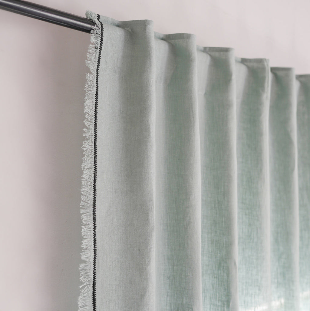 Tab Top Washed Linen Curtain 140x260 GABRIEL
