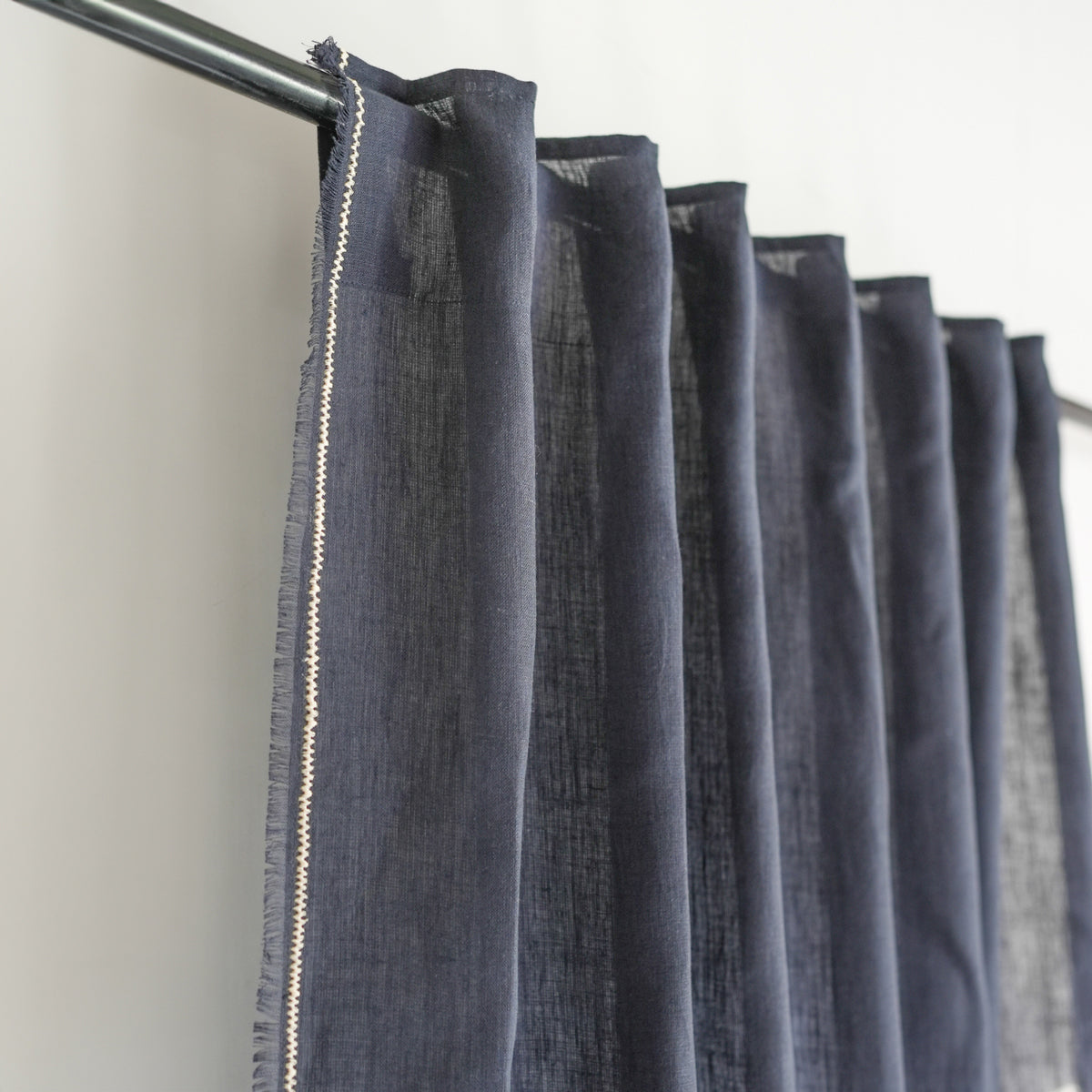 Tab Top Washed Linen Curtain 140x260 GABRIEL