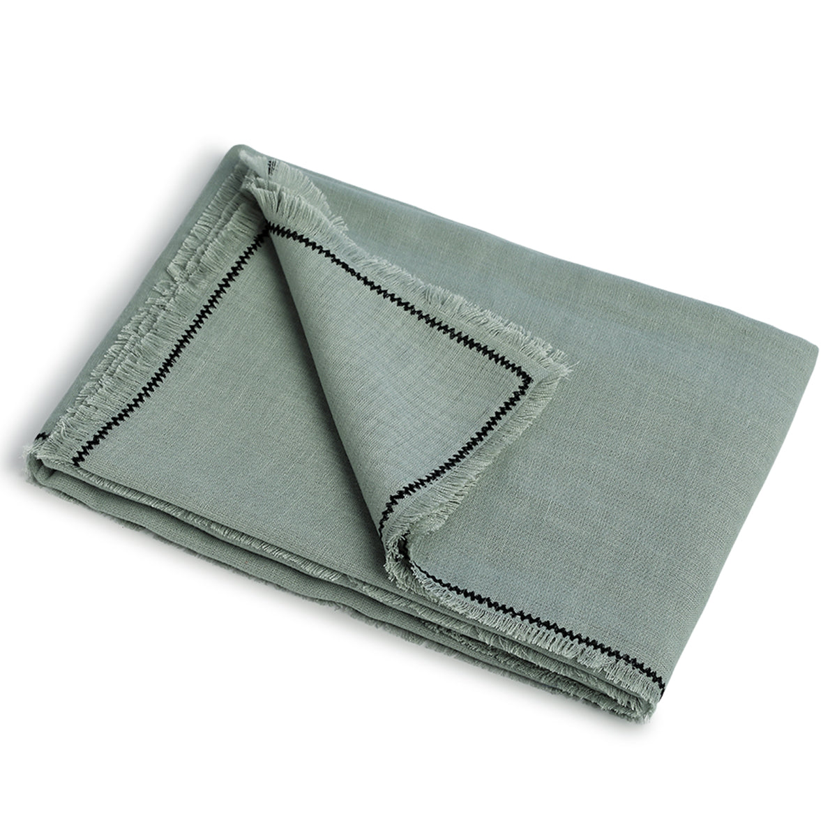 Eyelet Washed Linen Curtain 140x260 GABRIEL