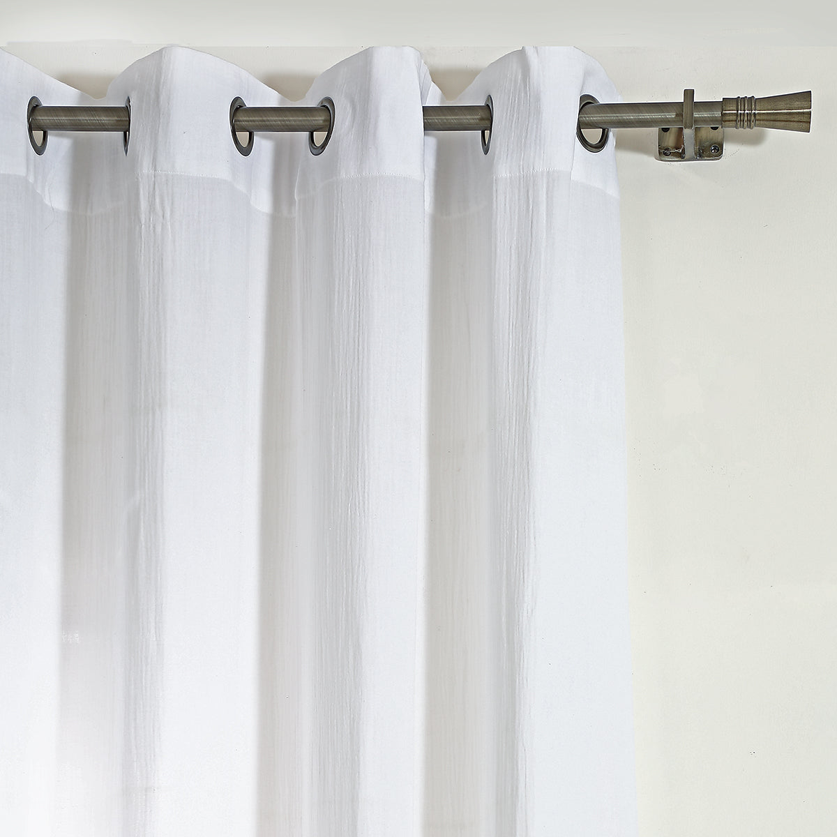 Eyelet Cotton Gauze Curtain 140x290 CARLA