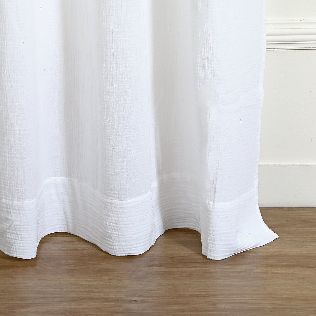 Eyelet Cotton Gauze Curtain 140x290 CARLA