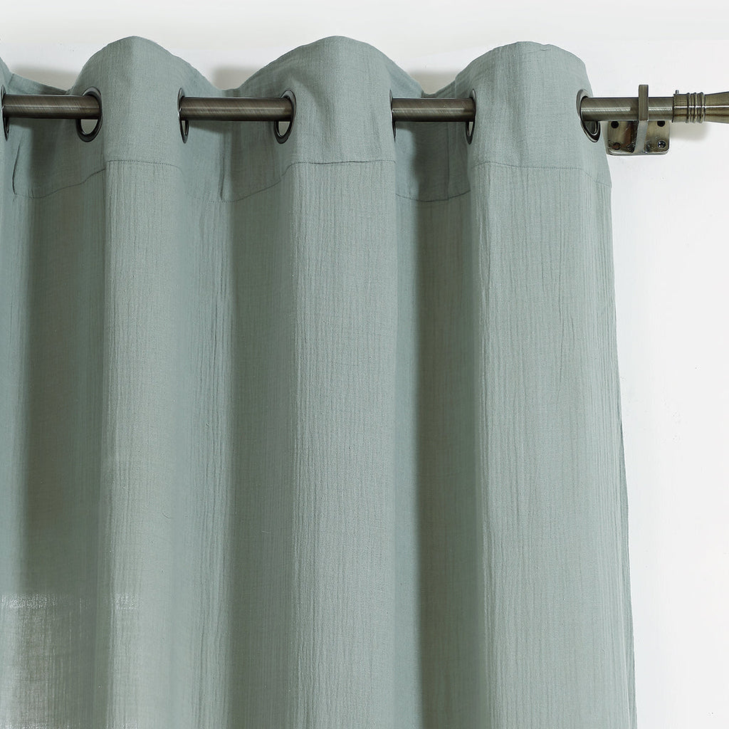 Eyelet Cotton Gauze Curtain 140x290 CARLA