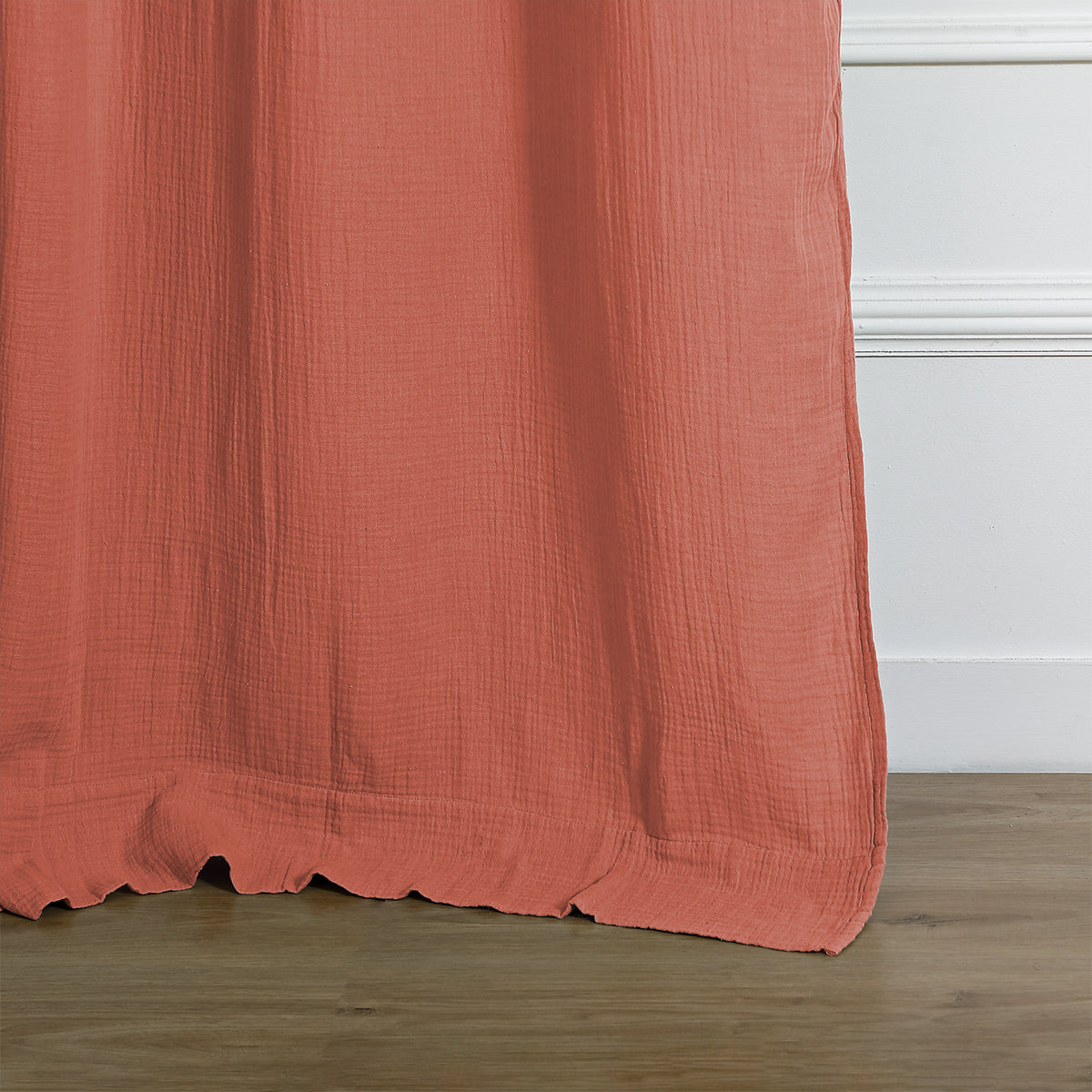Eyelet Cotton Gauze Curtain 140x290 CARLA