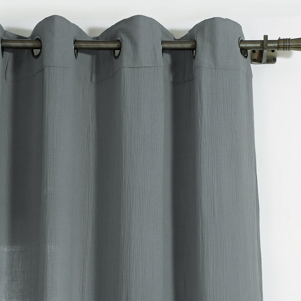 Eyelet Cotton Gauze Curtain 140x290 CARLA