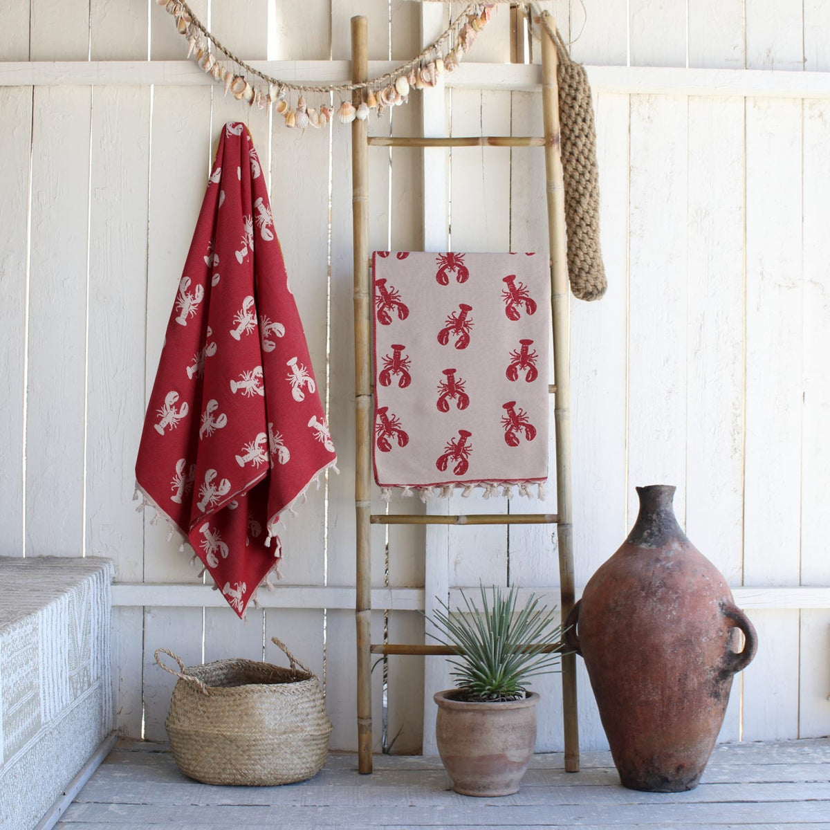 Jacquard Cotton Fouta 100x200 HOMARD