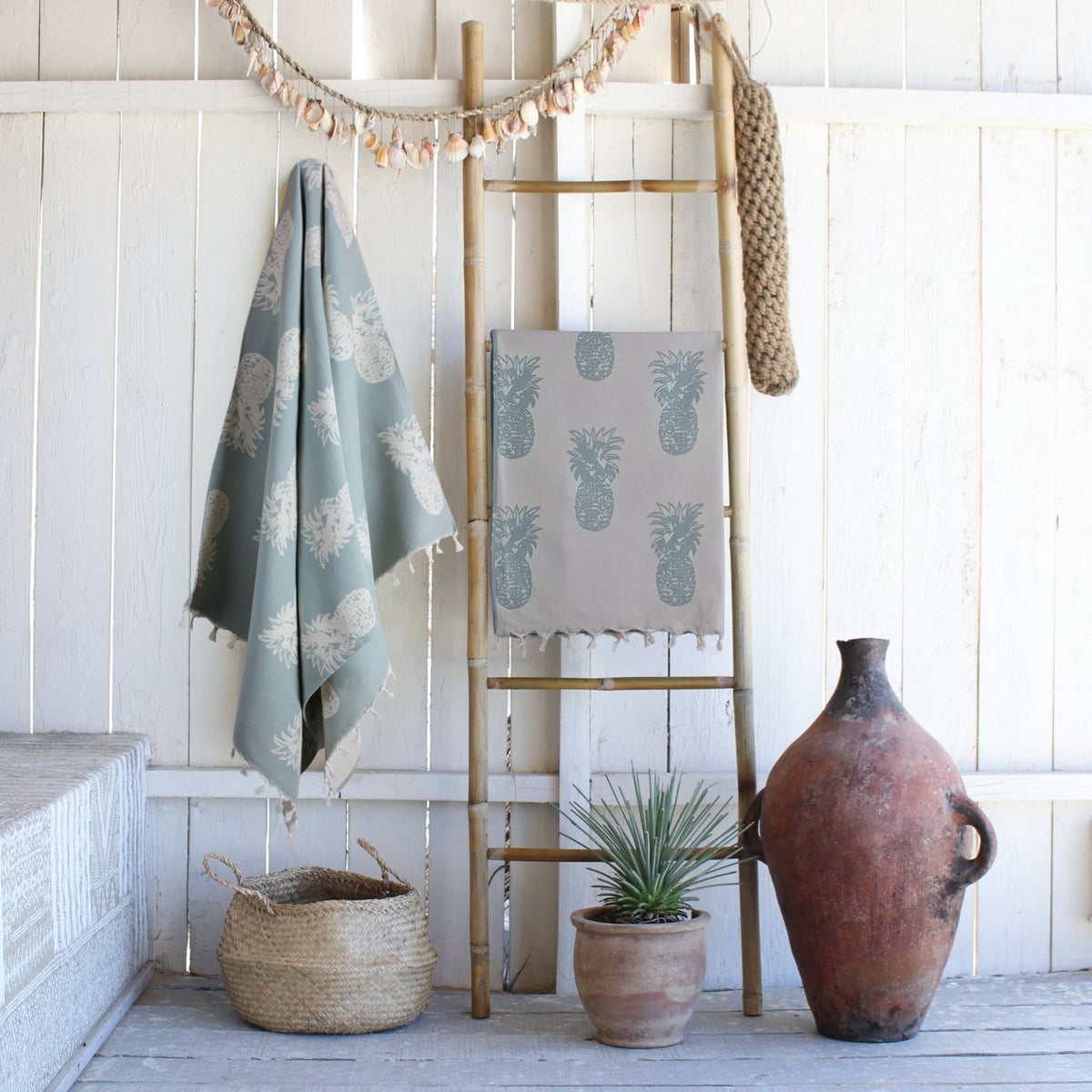 Jacquard Cotton Fouta 100x200 HOMARD