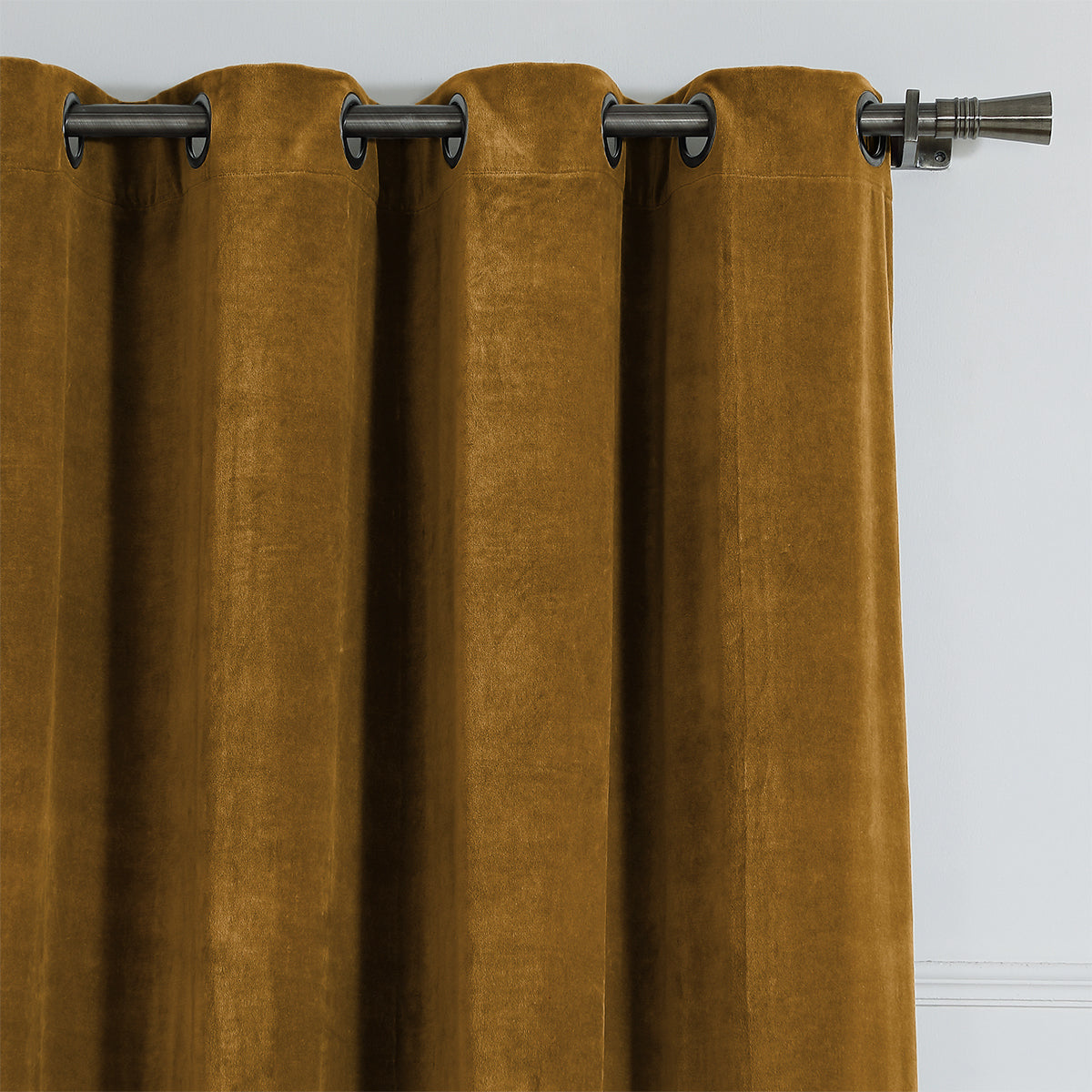 Eyelet Cotton Velvet Curtain 135x260 VELVET