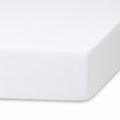Washed Linen Fitted Sheet - White