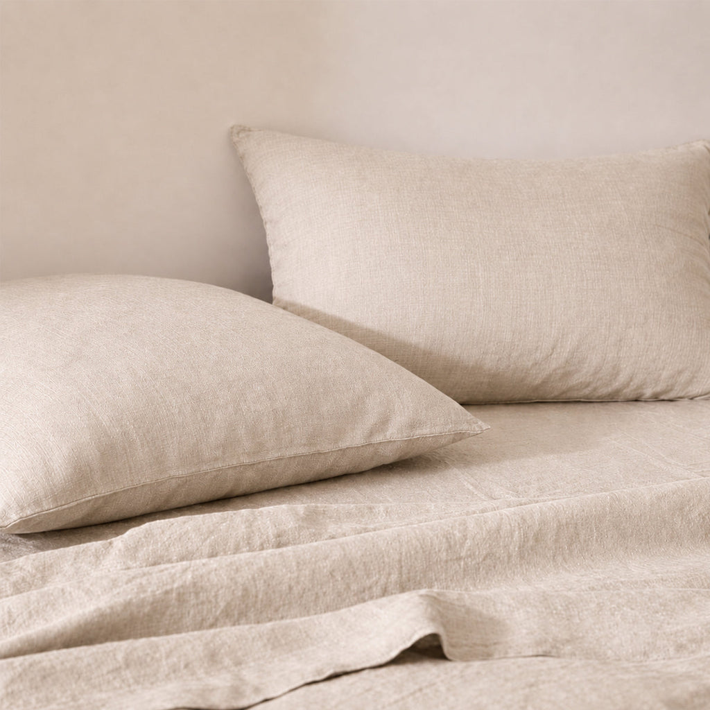 Washed Linen Flat Sheet 240x300