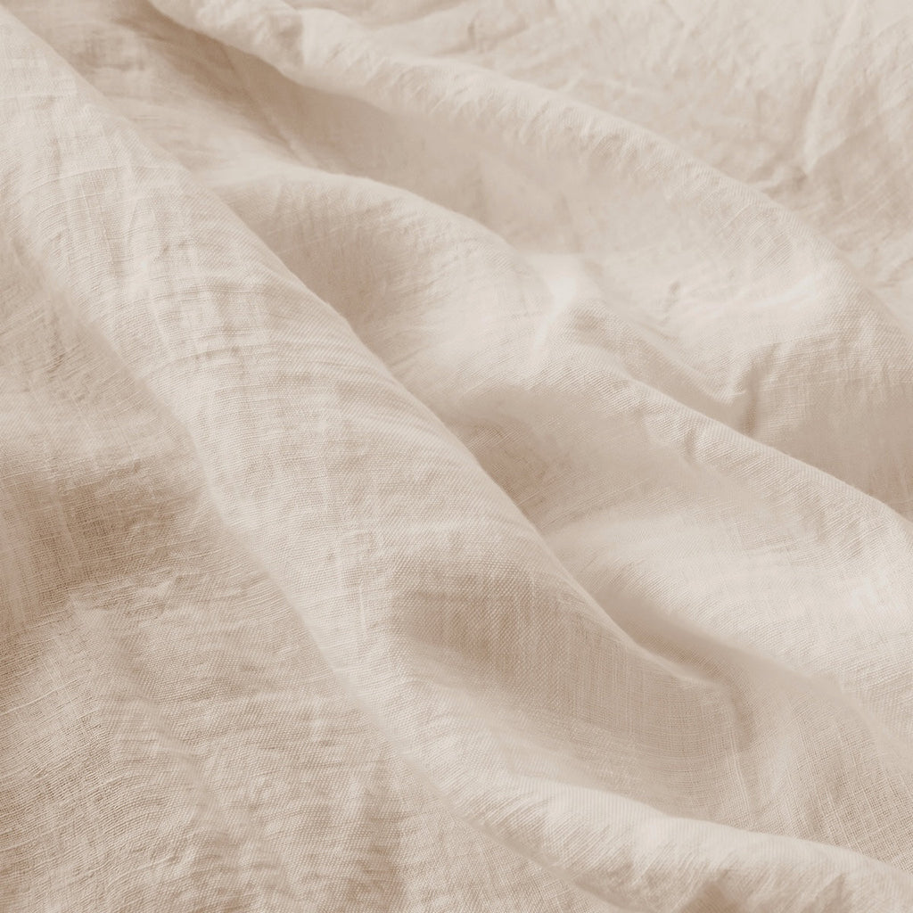 Washed Linen Pillowcases (Set of 2) - Light Beige
