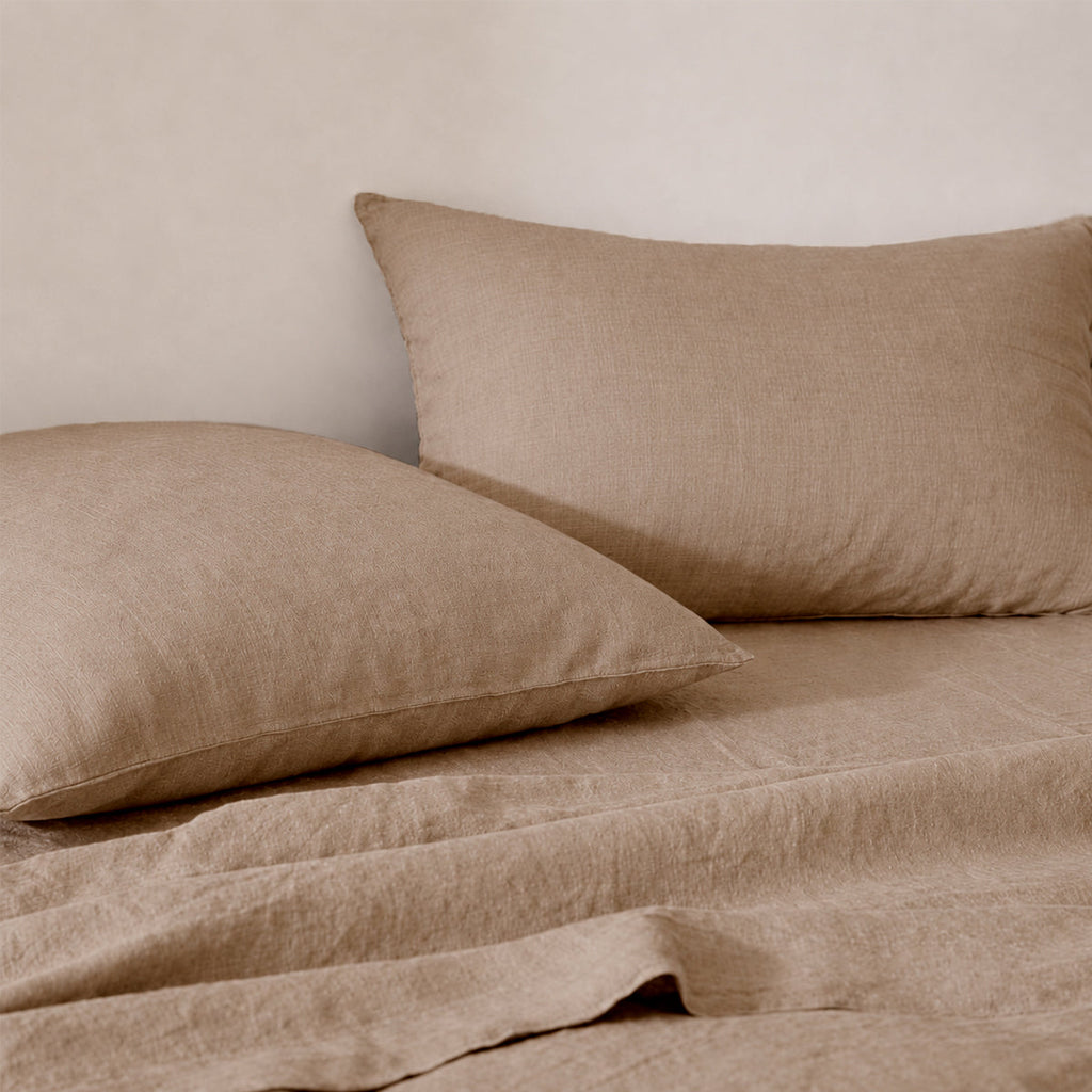 Washed Linen Flat Sheet 240x300