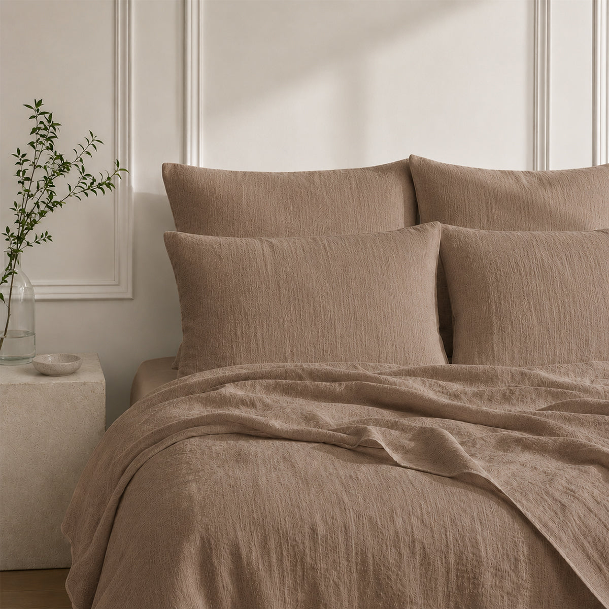 Washed Linen Flat Sheet 240x300