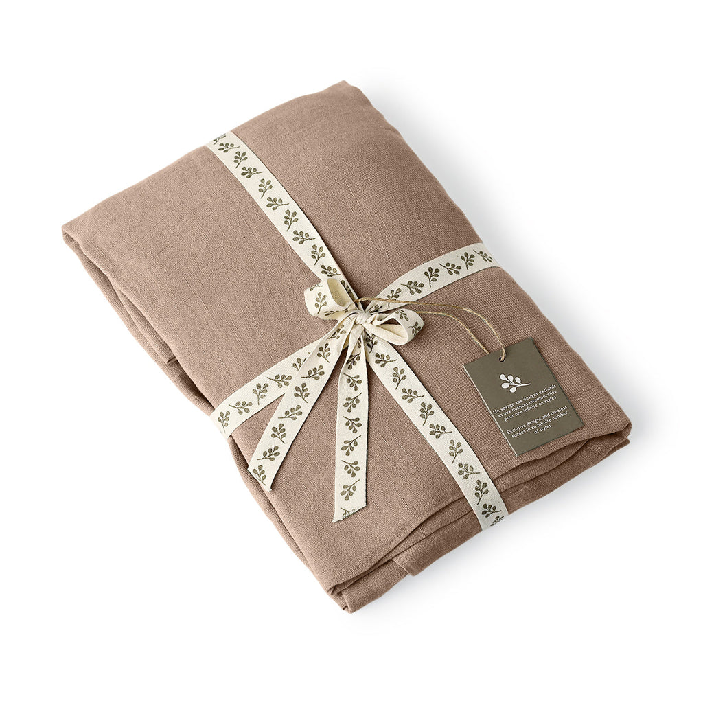 Washed Linen Flat Sheet 270x300