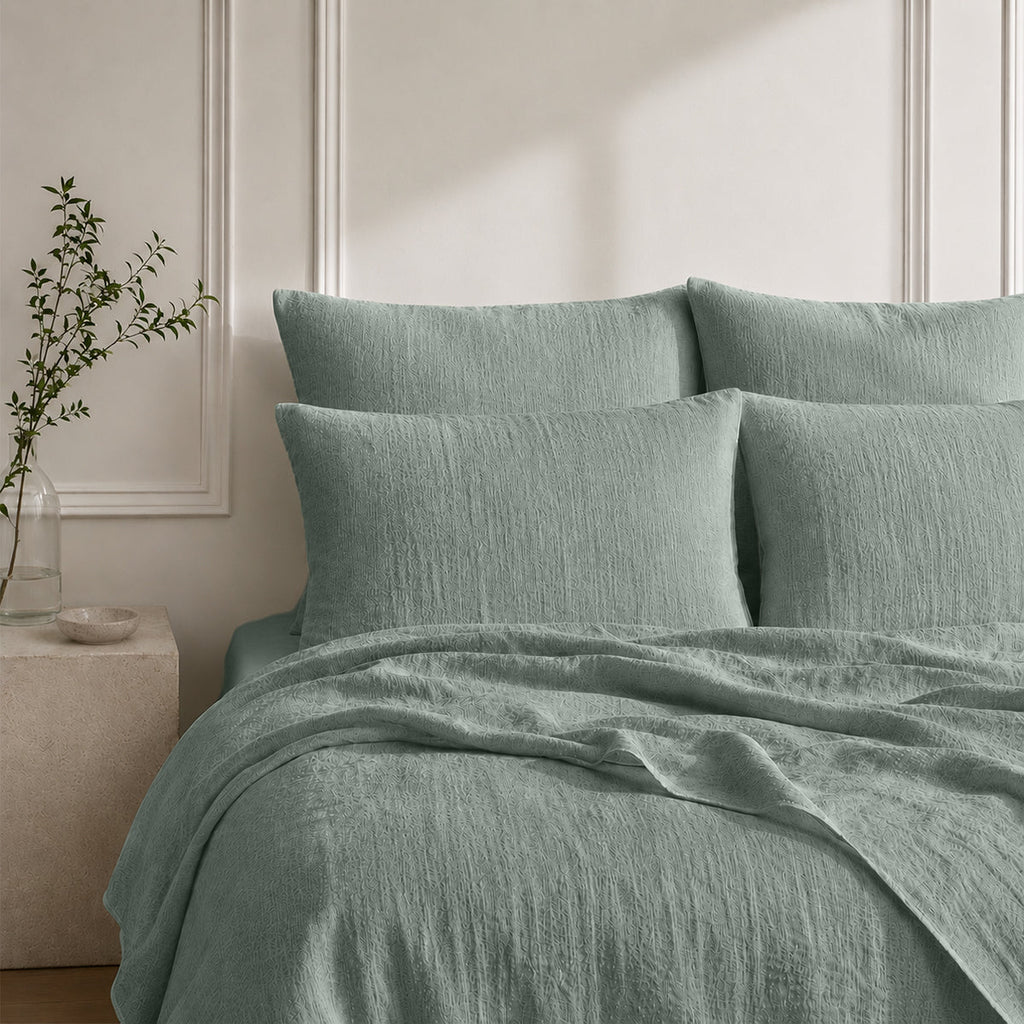 Washed Linen Flat Sheet 270x300
