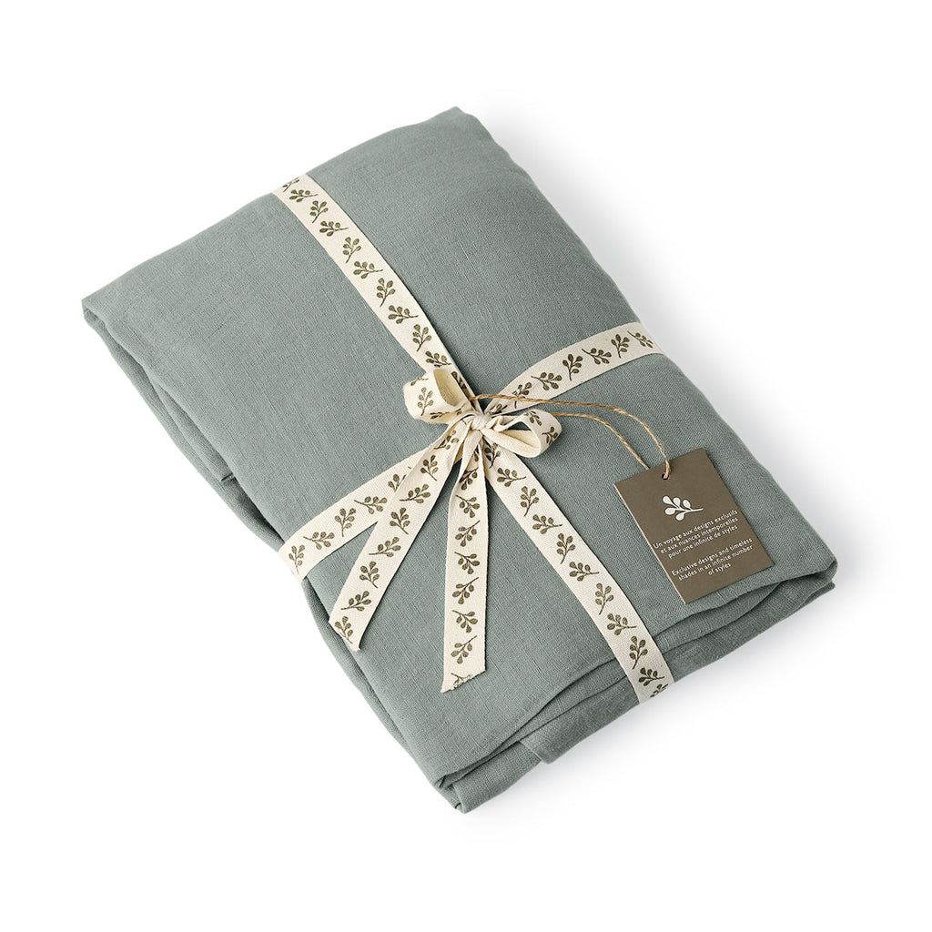 Washed Linen Flat Sheet 270x300