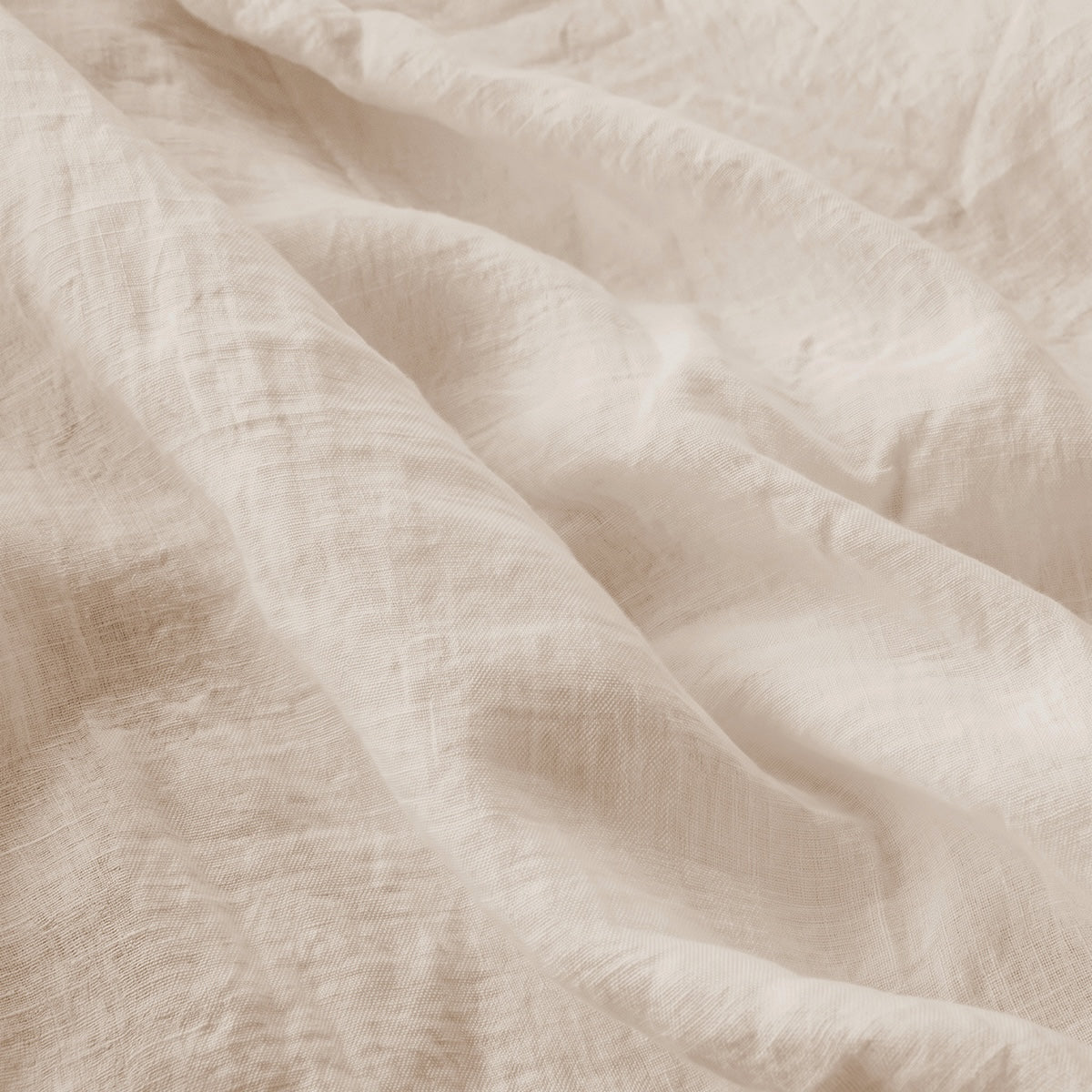 Washed Linen Pillowcases (Set of 2) - Light Beige