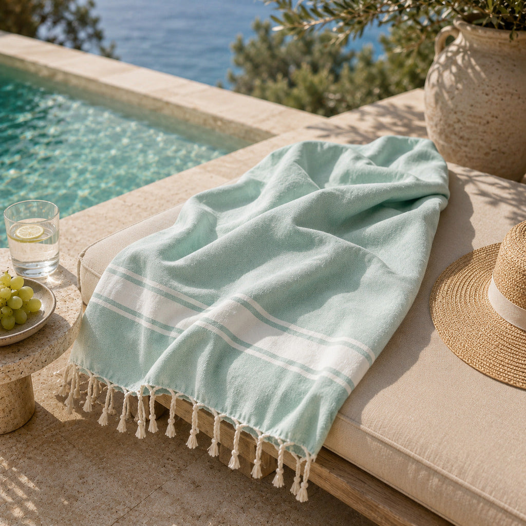 XXL Cotton Fouta 200x200 ST TROPEZ