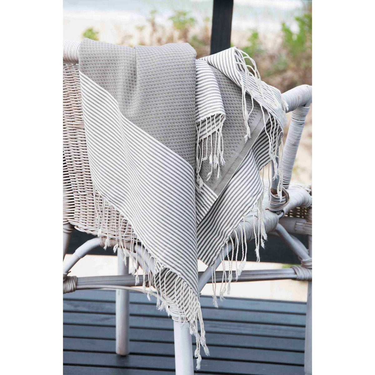 XXL Honeycomb Cotton Fouta 200x200 IBIZA