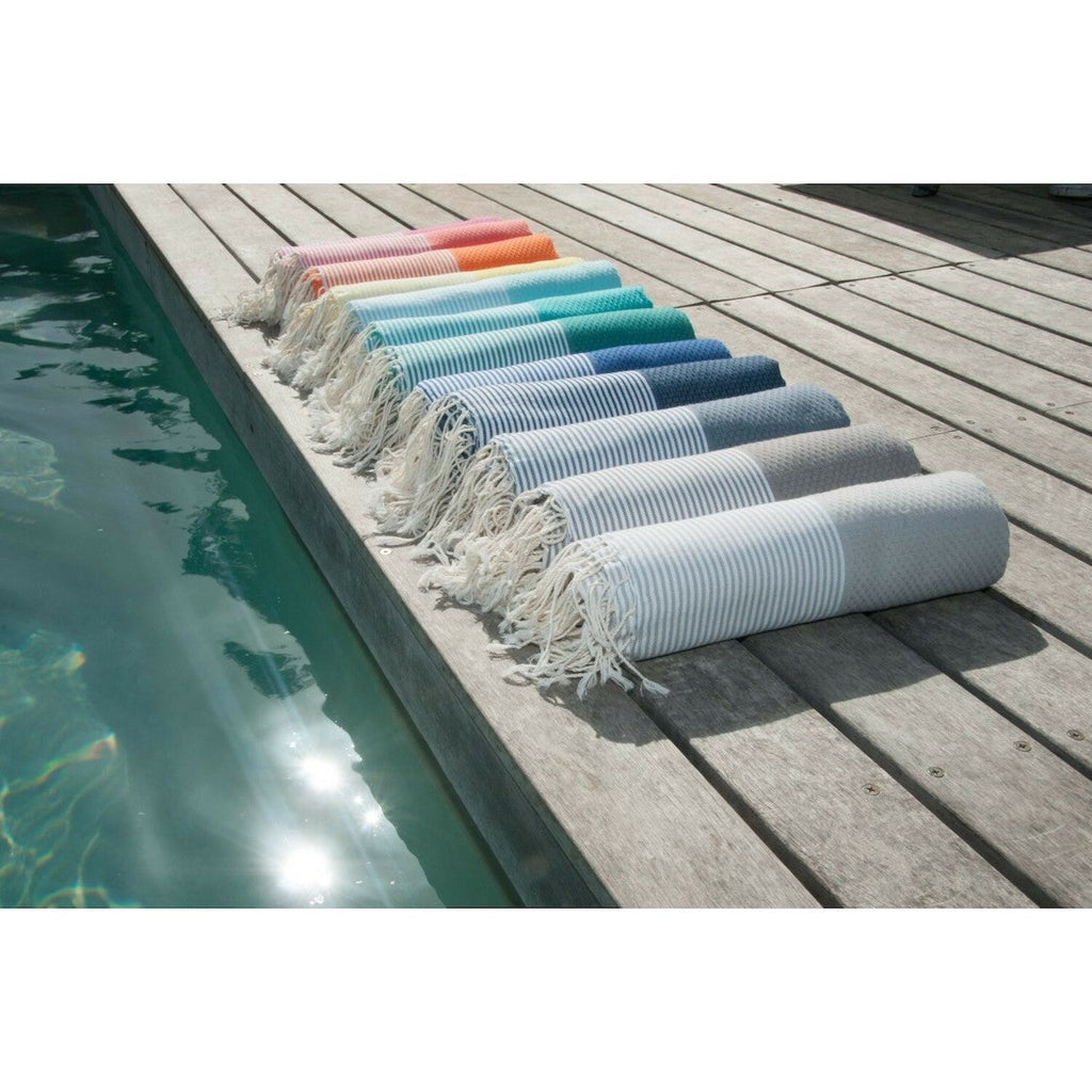XXL Honeycomb Cotton Fouta 200x200 IBIZA