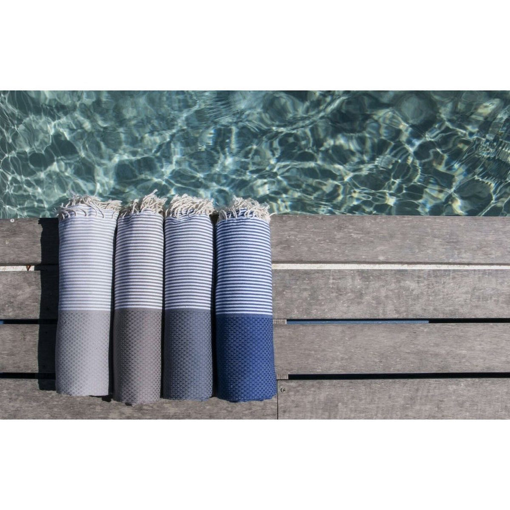 XXL Honeycomb Cotton Fouta 200x200 IBIZA