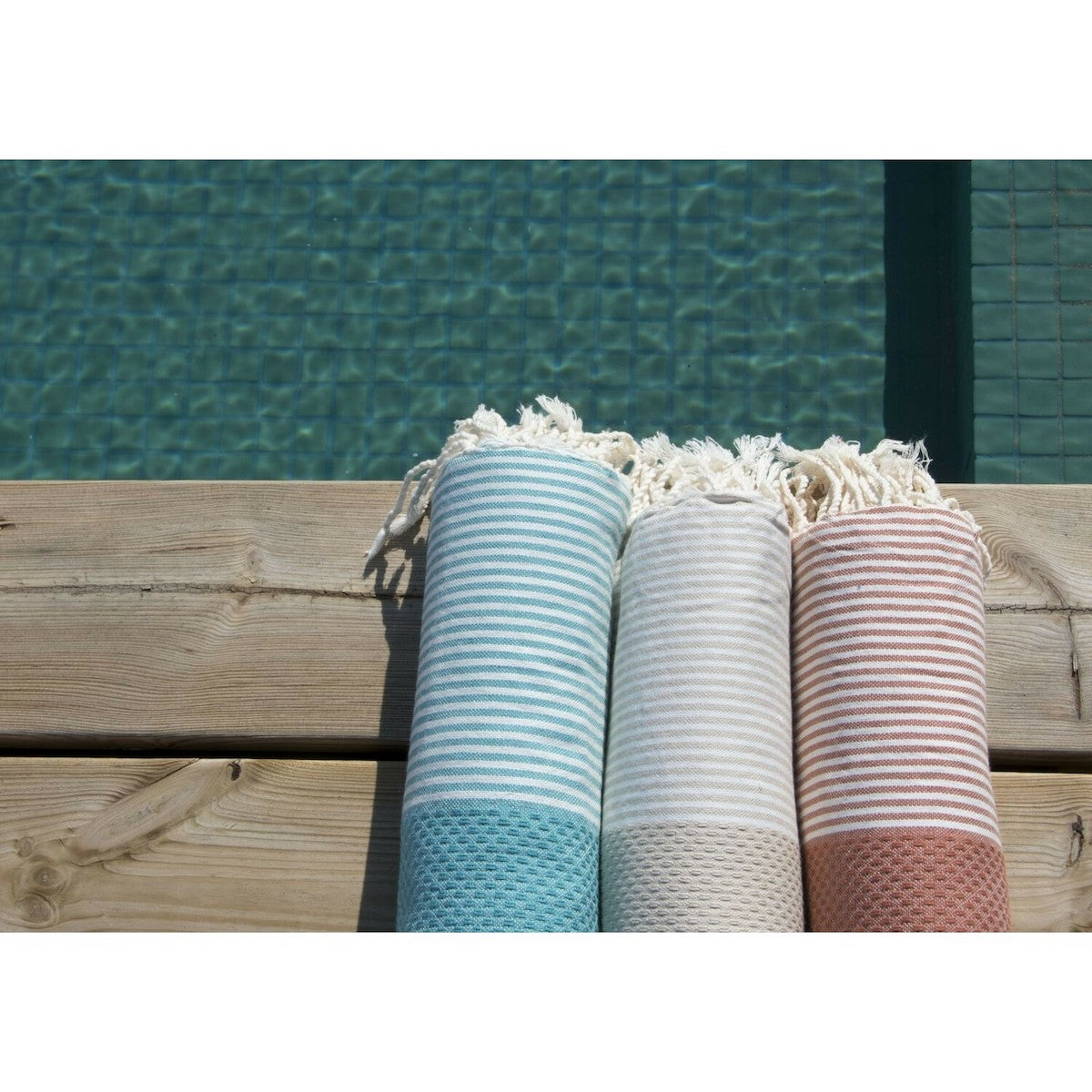 XXL Honeycomb Cotton Fouta 200x200 IBIZA