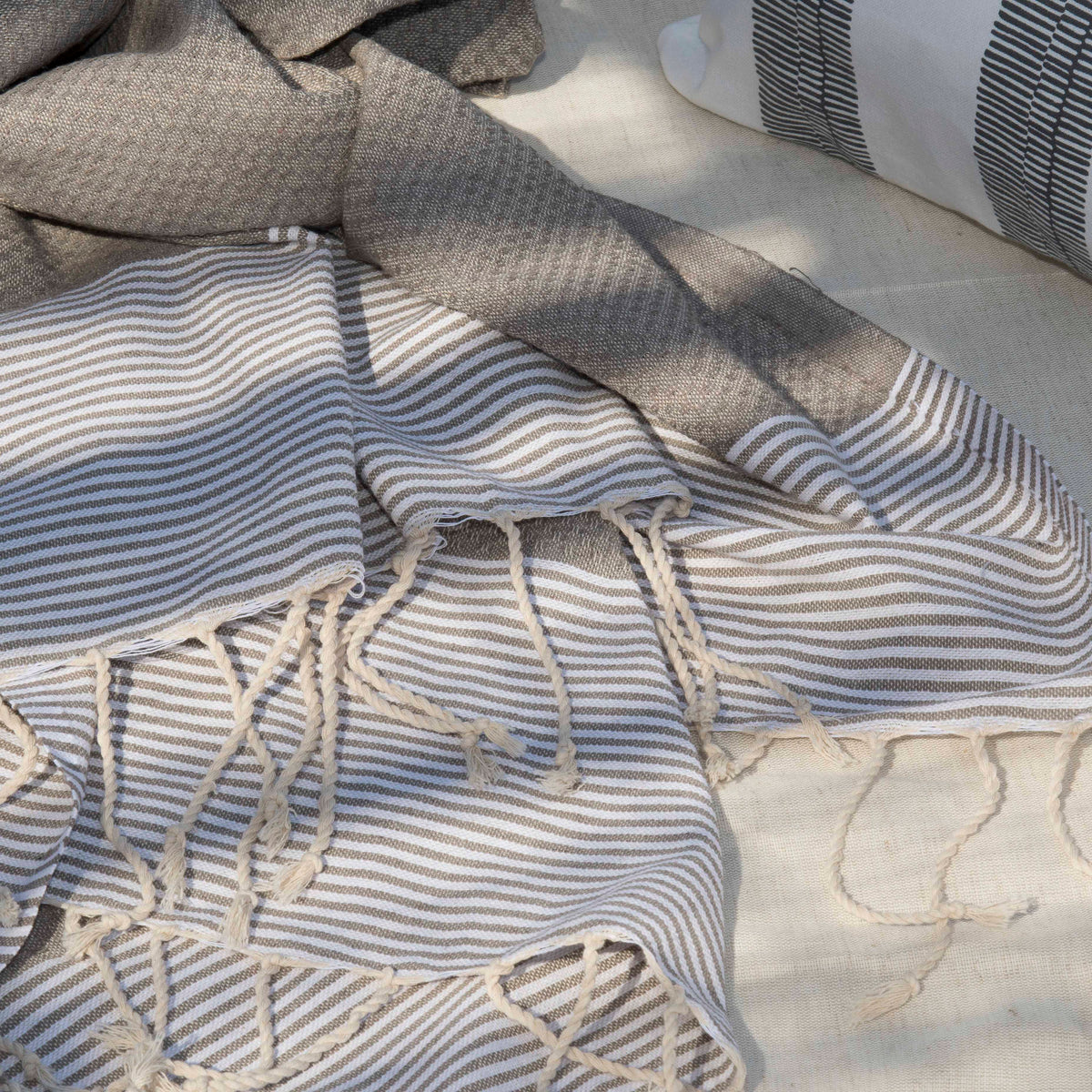 XXL Honeycomb Cotton Fouta 200x200 IBIZA