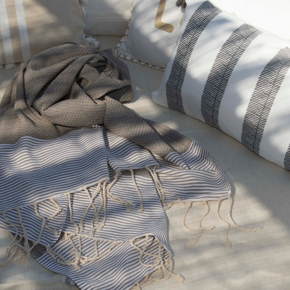 XXL Honeycomb Cotton Fouta 200x200 IBIZA