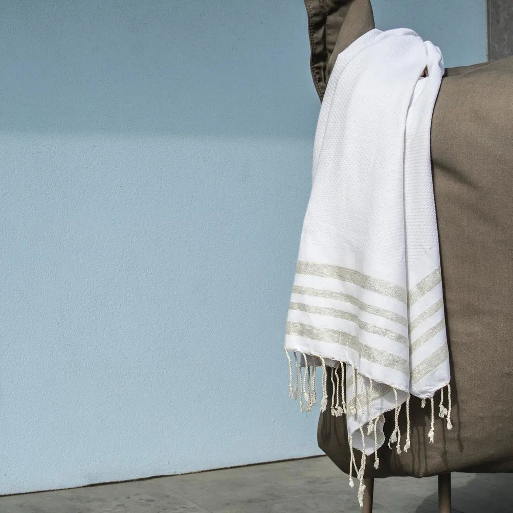 Honeycomb Cotton Fouta 100x200 HAMPTONS