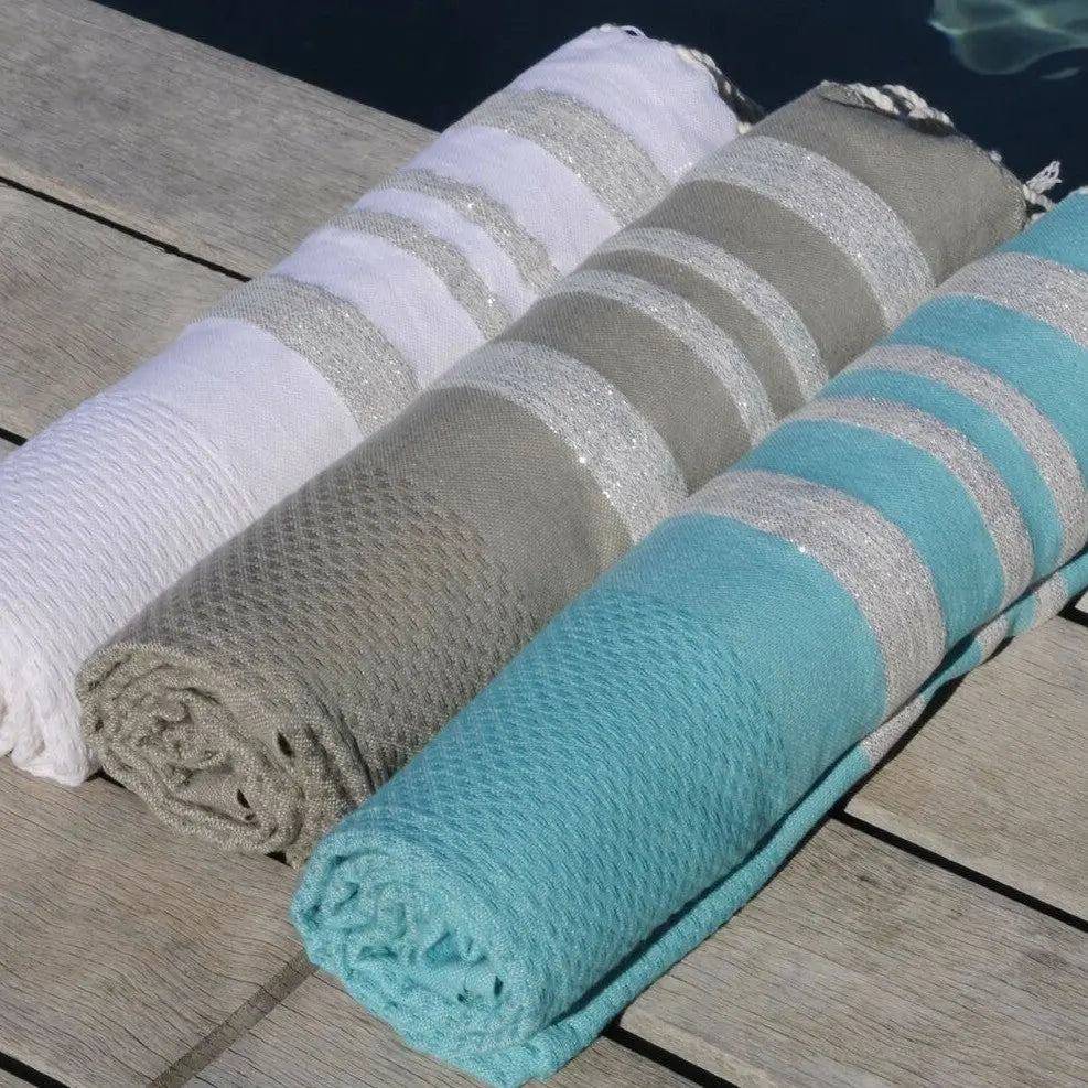 Honeycomb Cotton Fouta 100x200 HAMPTONS